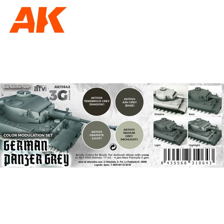 German Panzer Grey Mod 3G