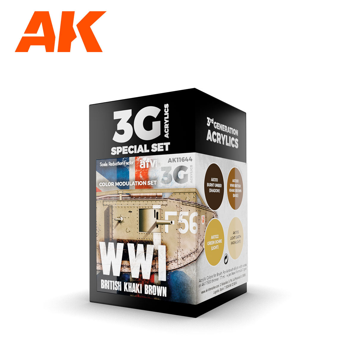 WWI British Colors Modulation Set 3G