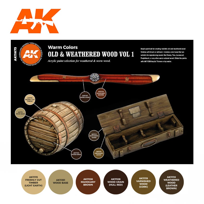 Old & Weathered Wood Vol 1