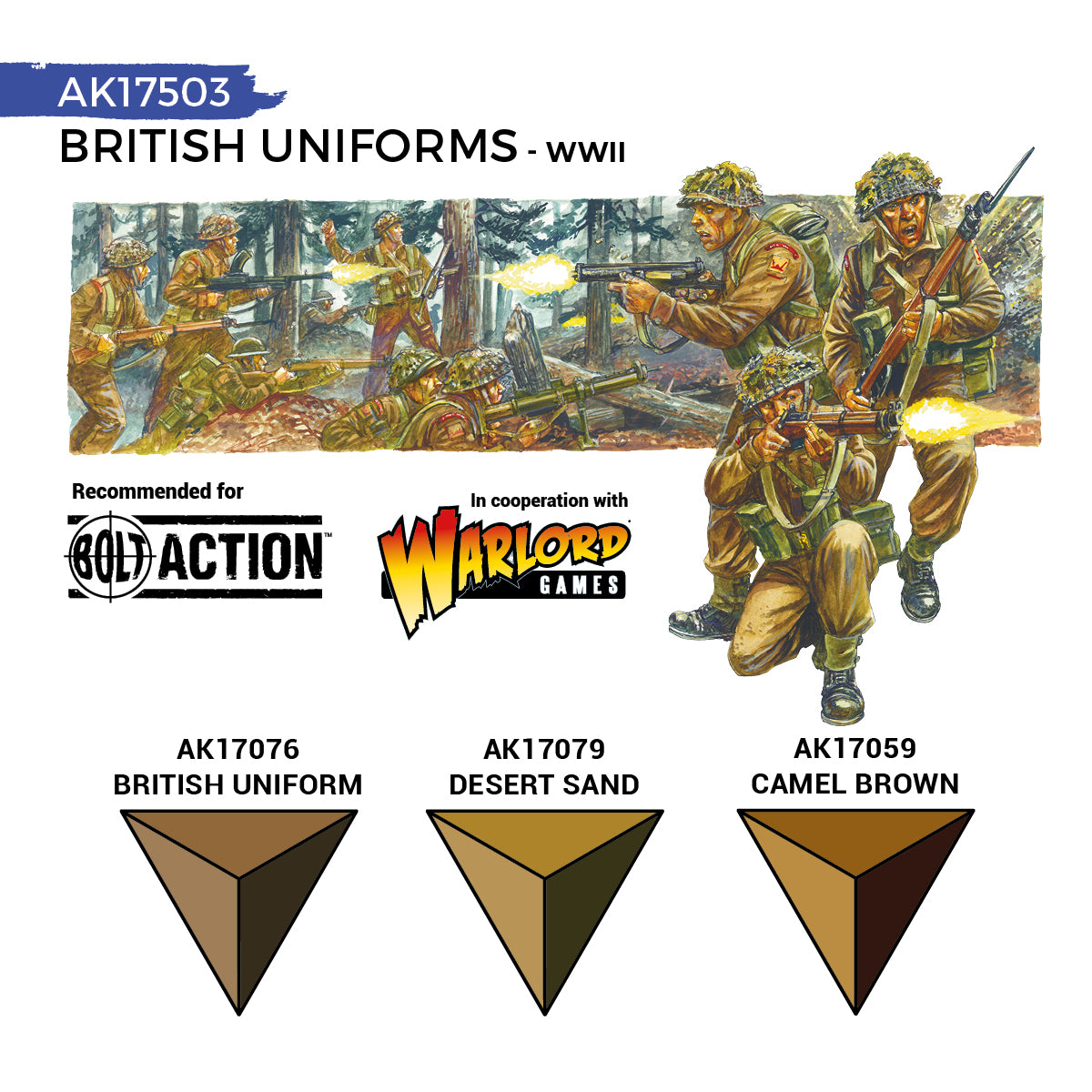 AK Quick Gen British Uniforms Set