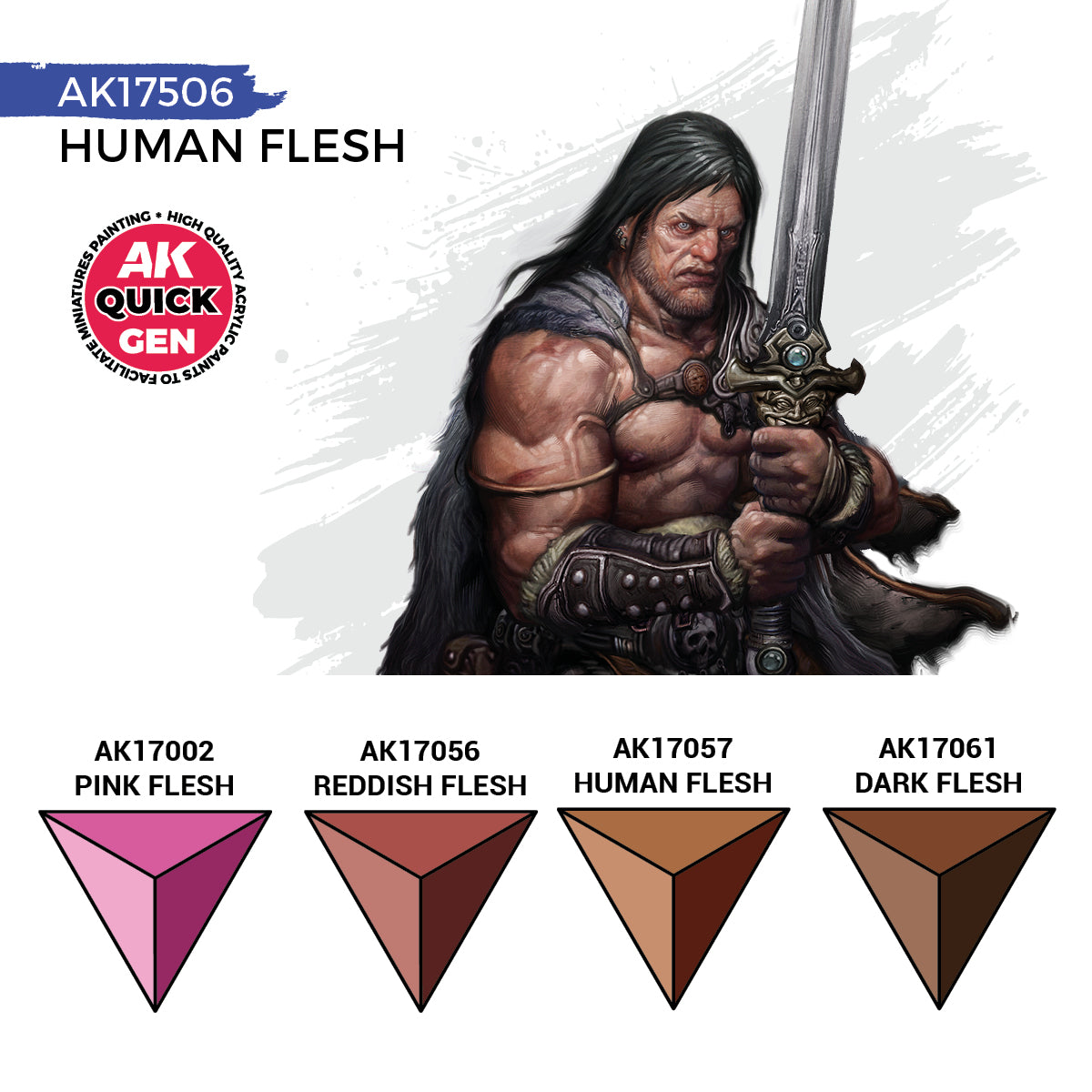 AK Quick Gen Human Flesh Set