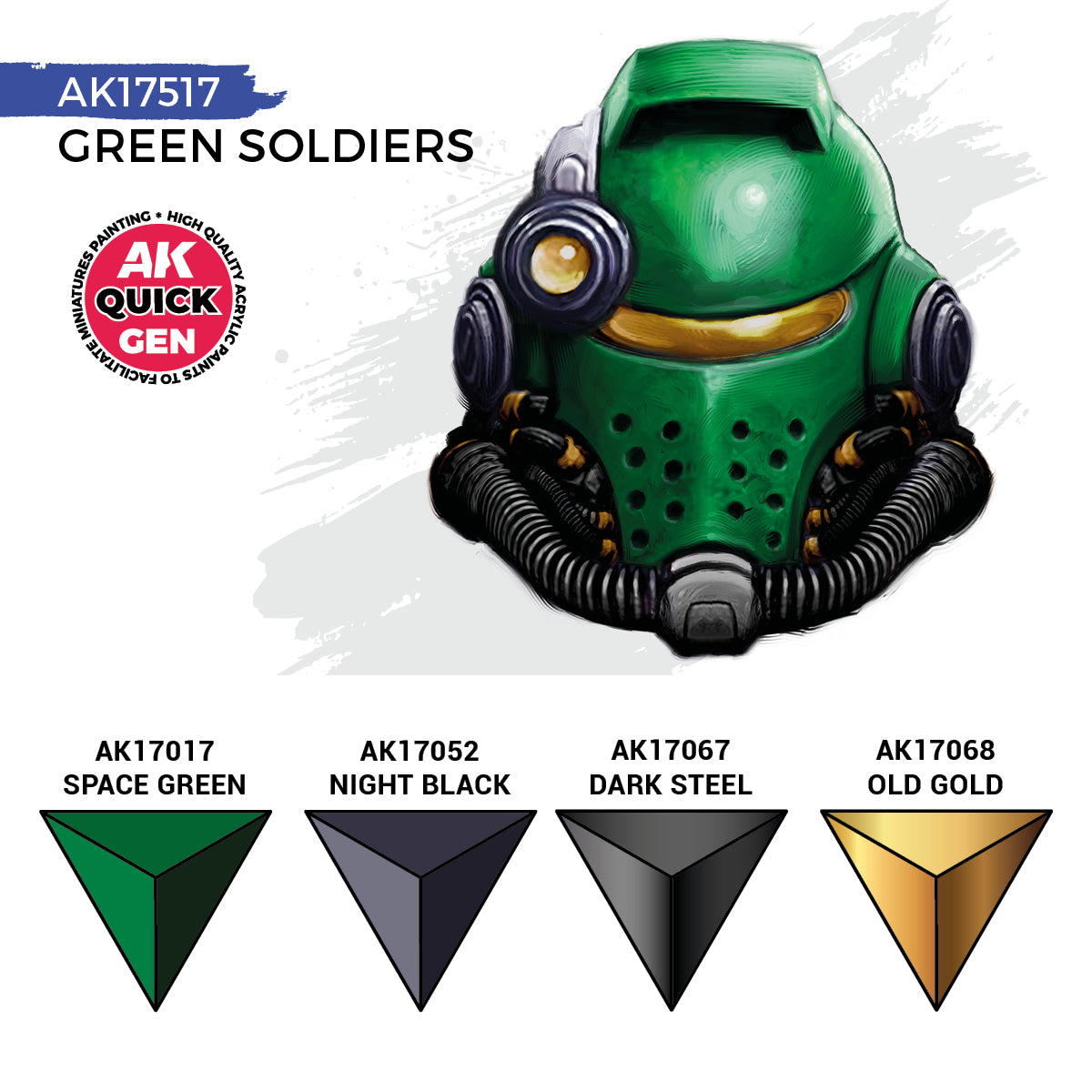 AK Quick Gen Green Soldiers Set