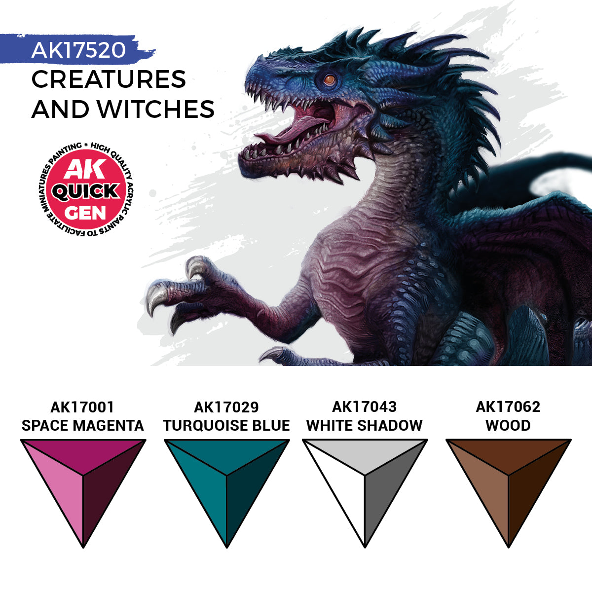 AK Quick Gen Creatures and Witches Set
