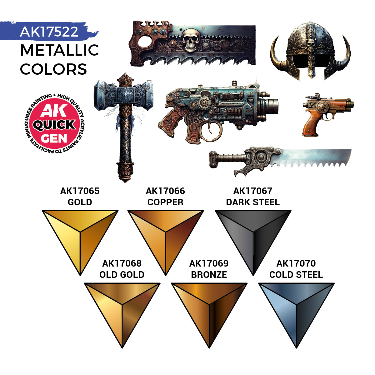 AK Quick Gen Metallics Set