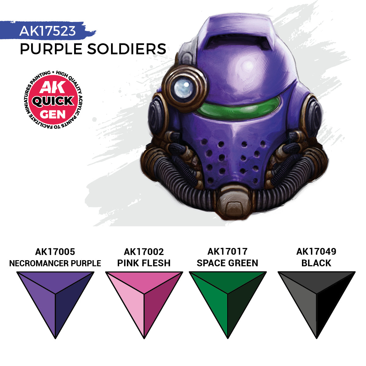 AK Quick Gen Purple Soldiers Set