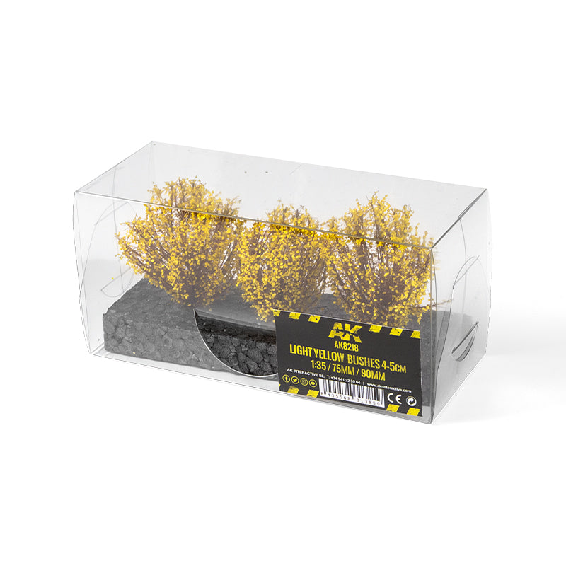 AK Foliage: Light Yellow Bushes 4-6cm