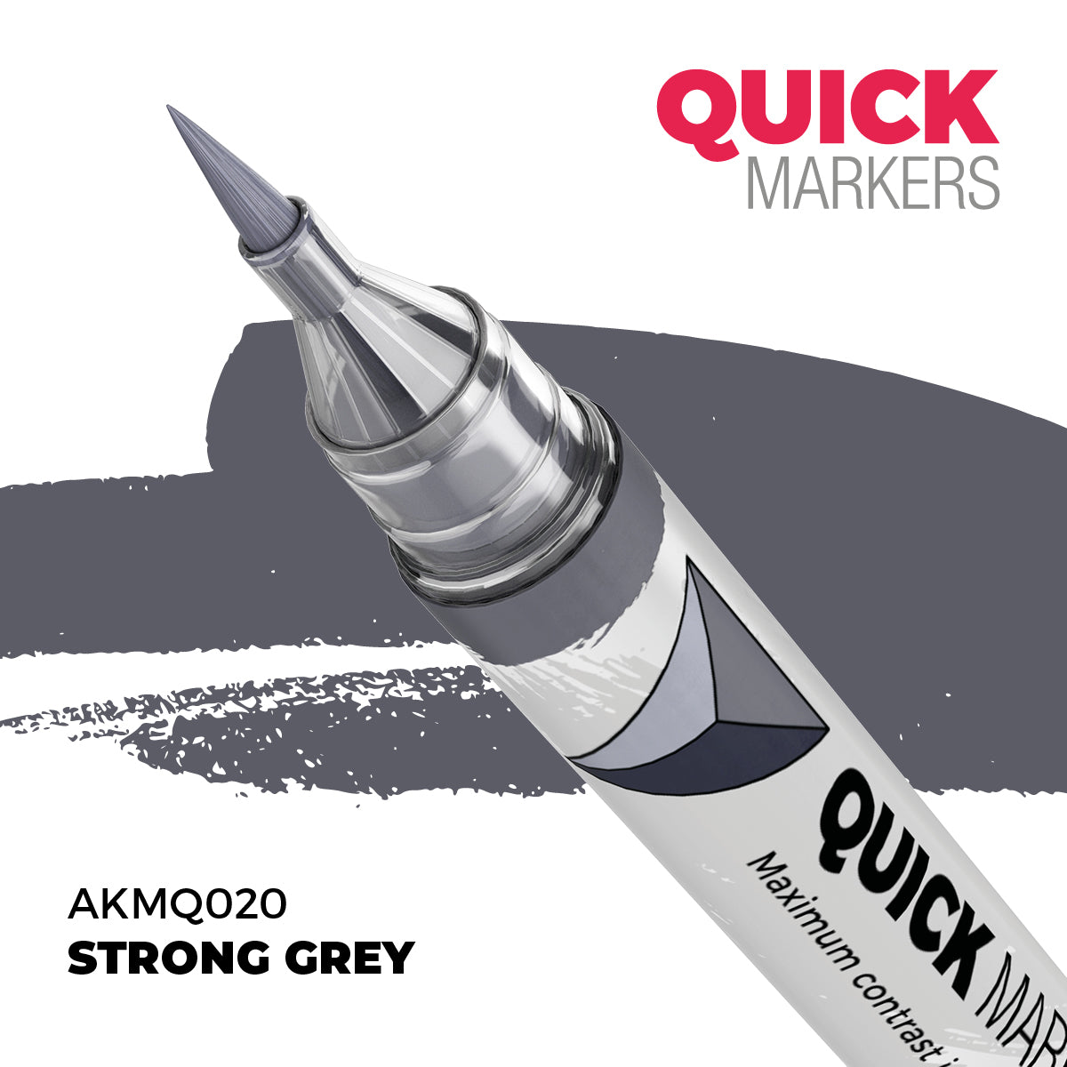 AK Quick Markers - Strong Grey