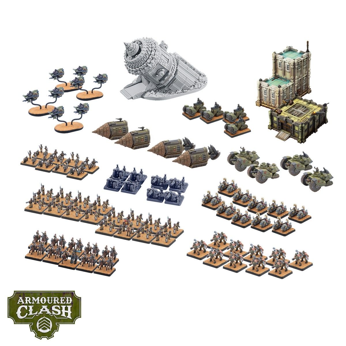 Armoured Clash: Commonwealth Faction Battlegroup - Starter Set (Special Order)