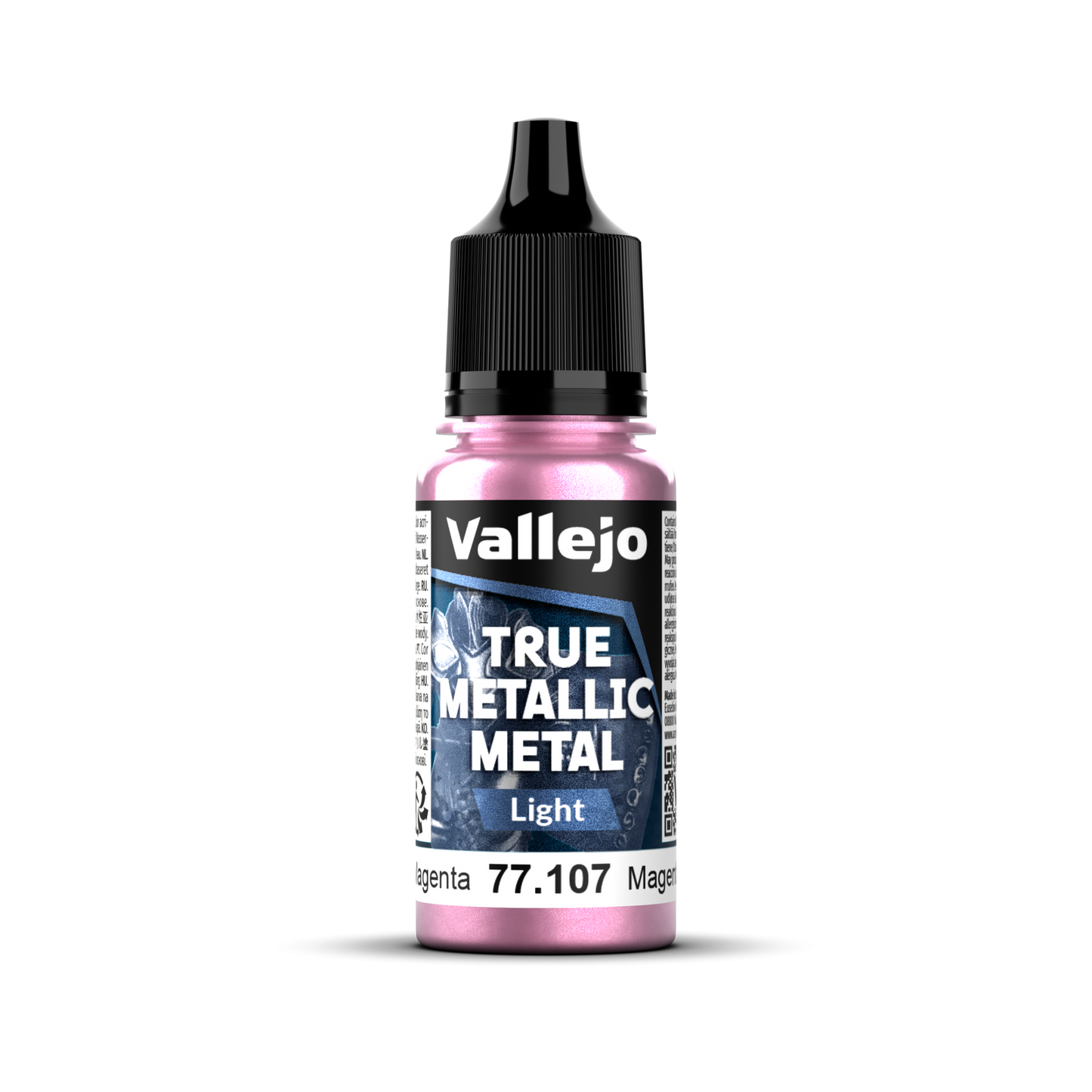 Vallejo True Metallic Metal Light Crimson Magenta 18 ml