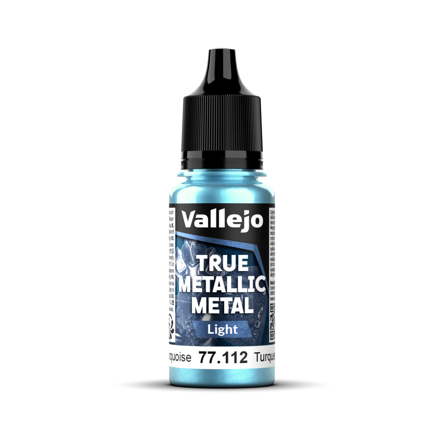 Vallejo True Metallic Metal Light Hydra Turquoise 18 ml