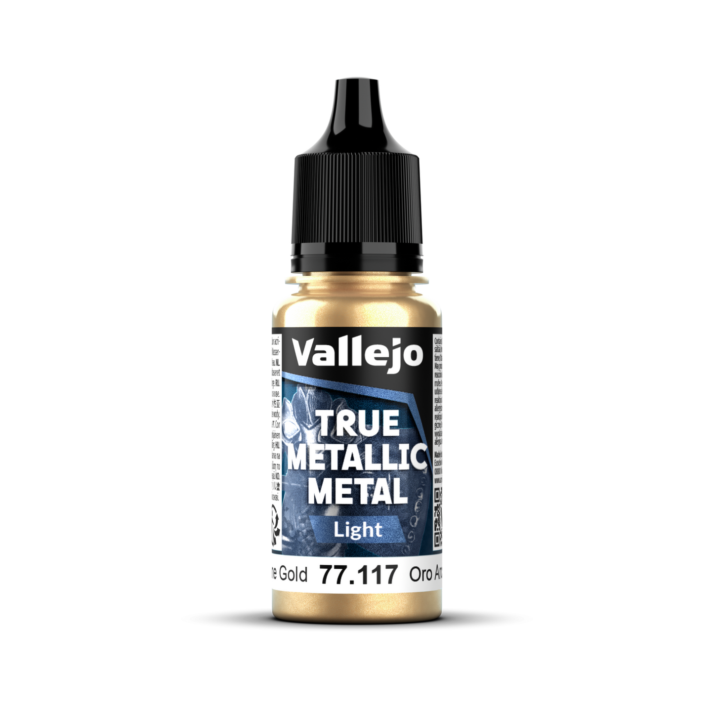 Vallejo True Metallic Metal Light Arcane Gold 18 ml