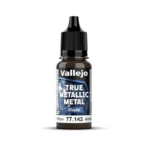 Vallejo True Metallic Metal Shade Radiant Yellow 18 ml