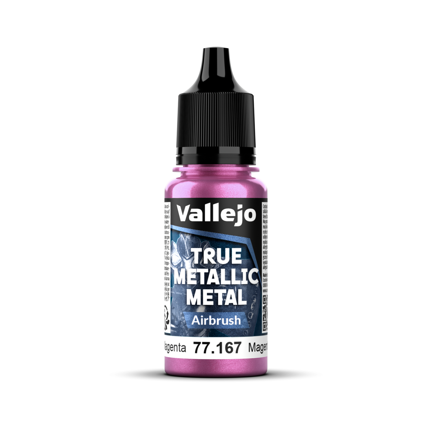 Vallejo True Metallic Metal Airbrush Crimson Magenta 18 ml