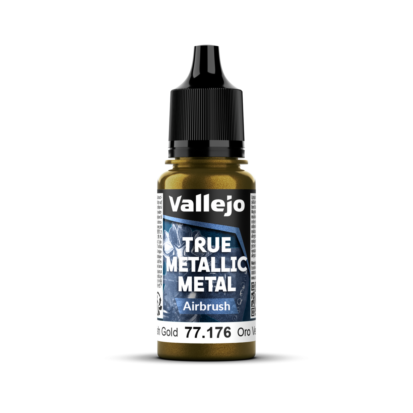 Vallejo True Metallic Metal Airbrush Greenish Gold 18 ml