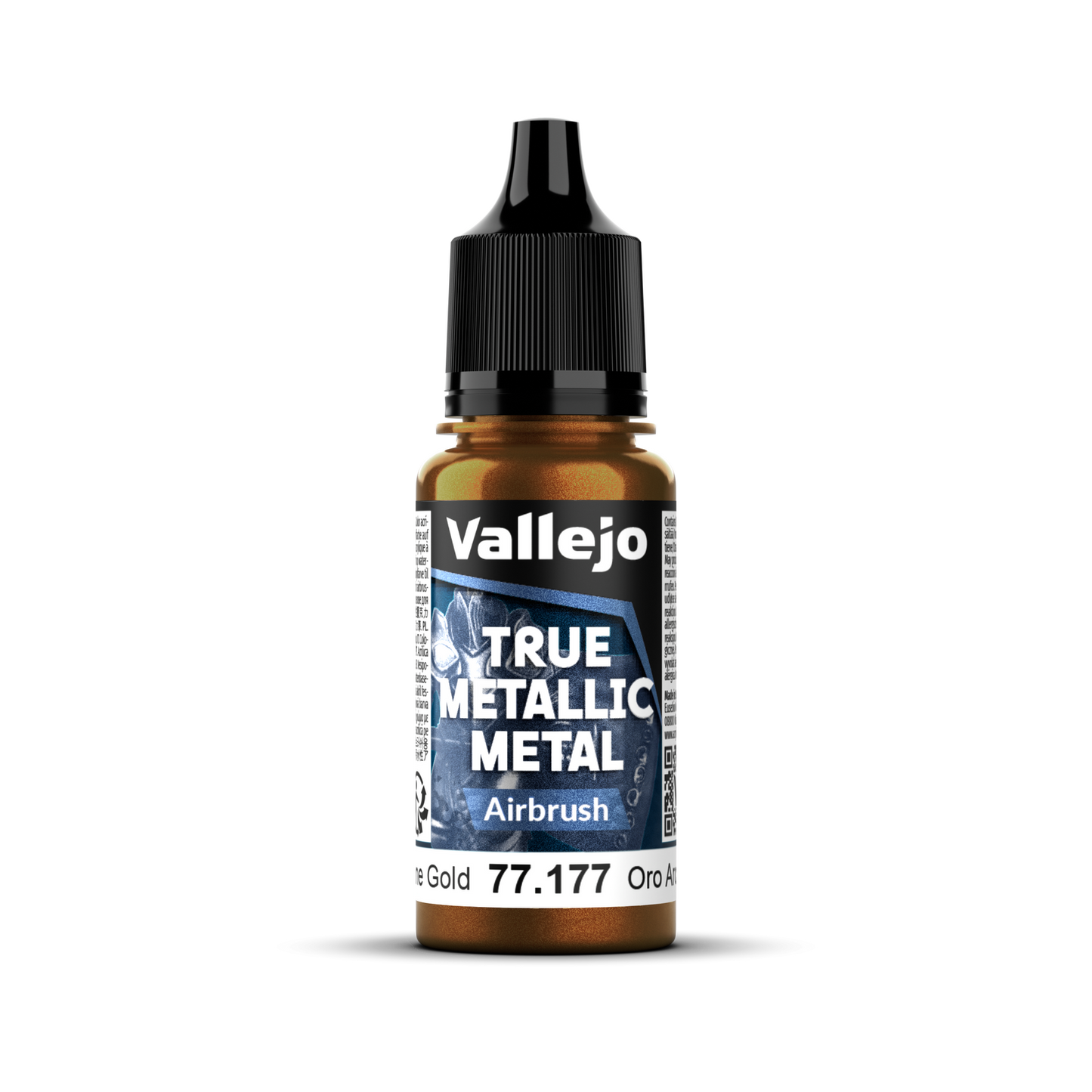 Vallejo True Metallic Metal Airbrush Arcane Gold 18 ml