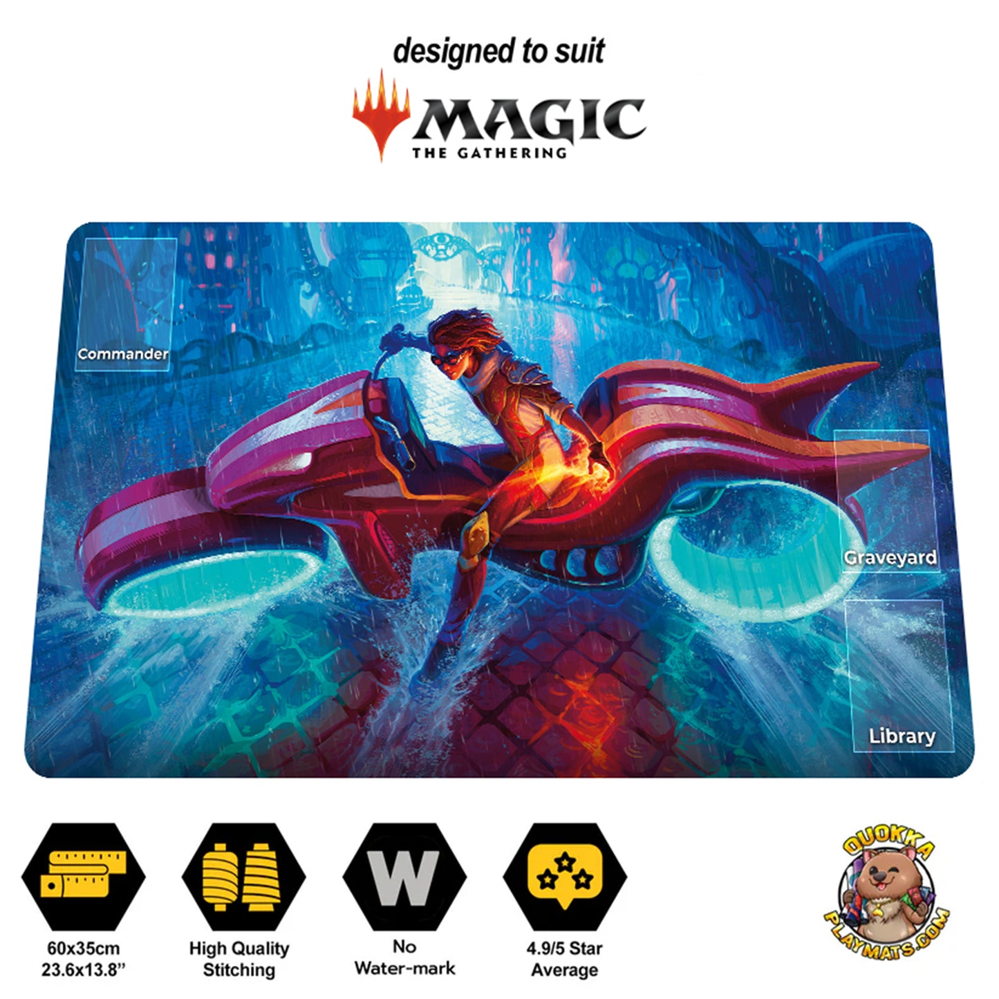 Aetherdrift Chandra - MTG Playmat