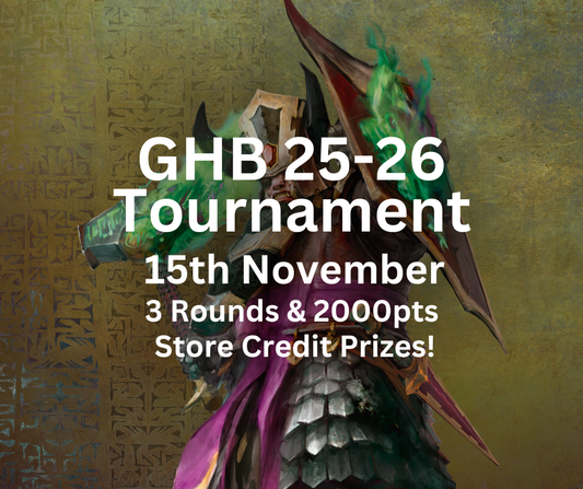 TCC: GHB25-26 Age of Sigmar (Saturday 15th November)