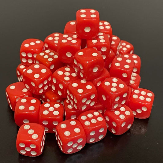 12mm Dice Red (48)