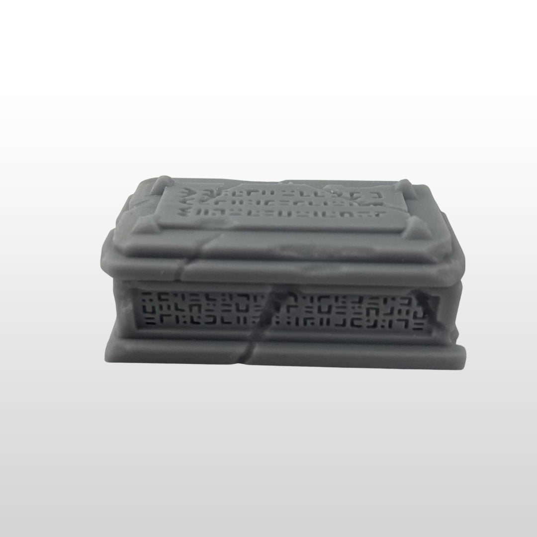 Stone Sarcophagi (3) D&D Miniature Scenery