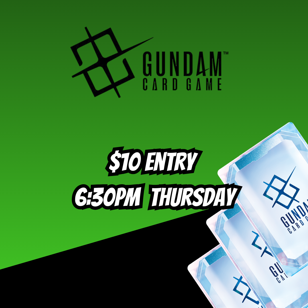Thursday Gundam tcg Ticket