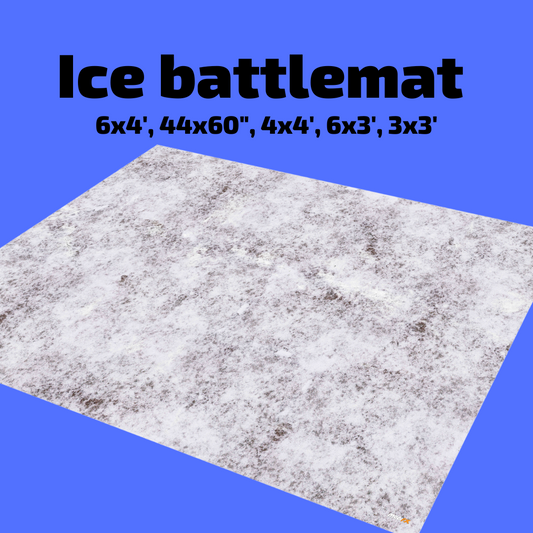 6' x 4' Ice Battlemat