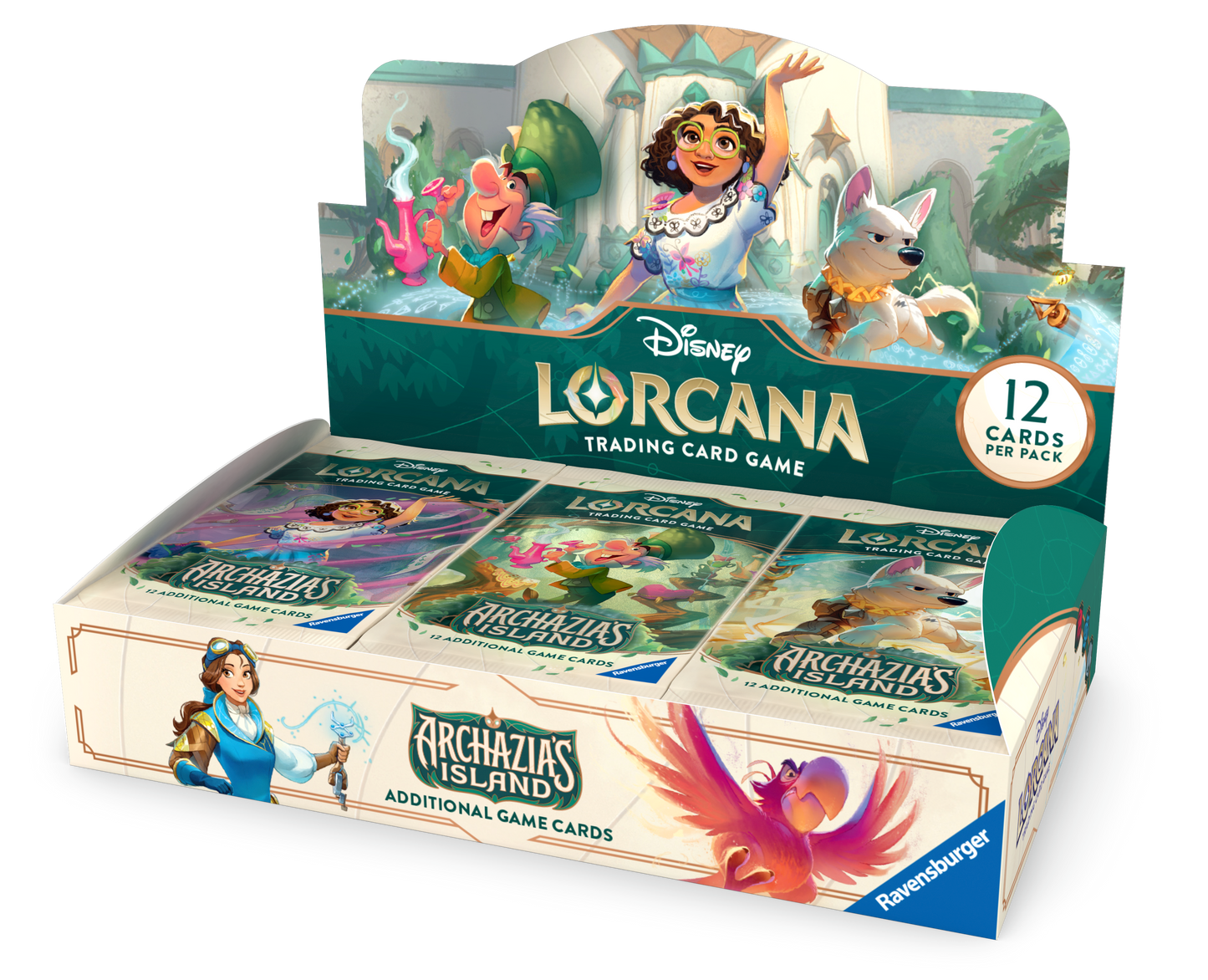 Disney Lorcana Archazia's Island Booster Display