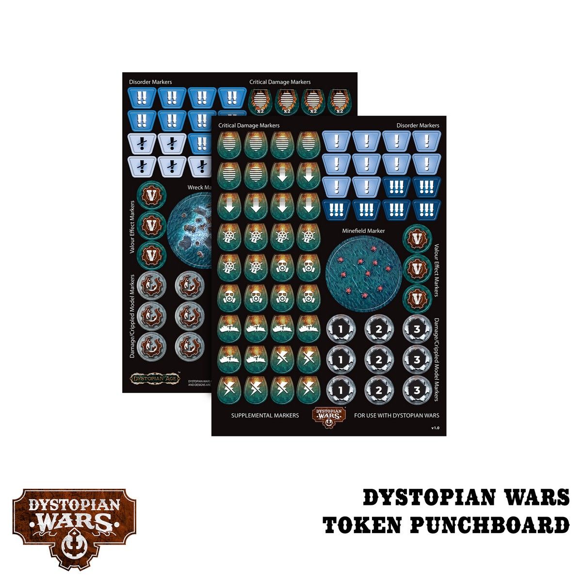 Dystopian Wars: Rules & Gubbins Set (Special Order)