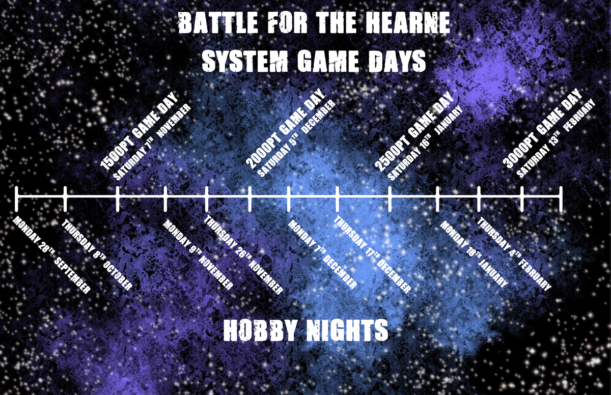 Horus Heresy - Battle For The Hearne System - Part 1 & 2 (Saturday 7th November & 5th December)