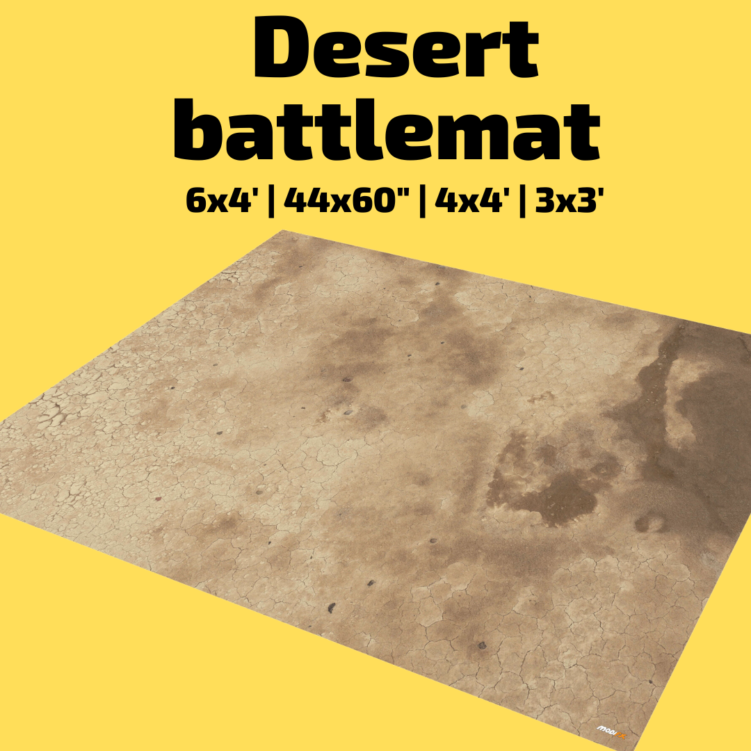 4' x 4' Desert Battlemat
