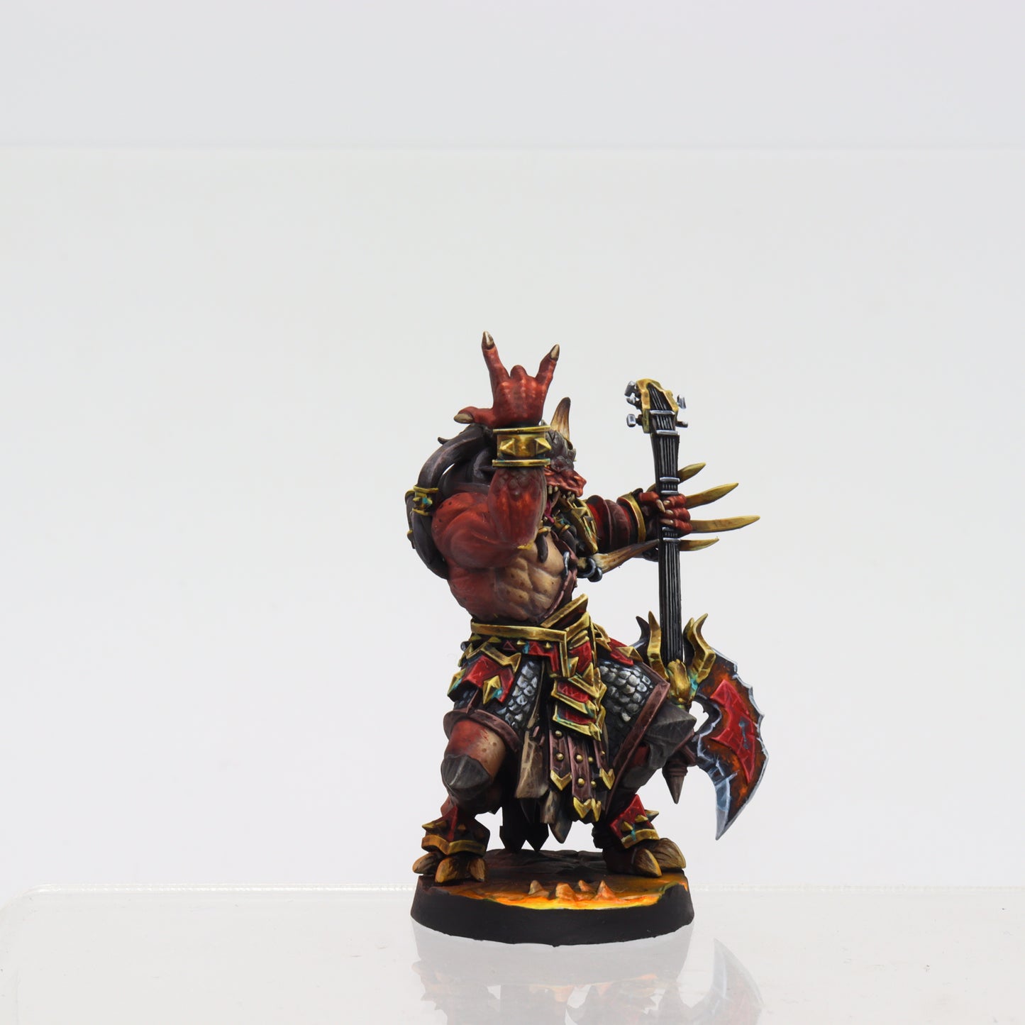 Dragonborn Bard Male D&D Miniature