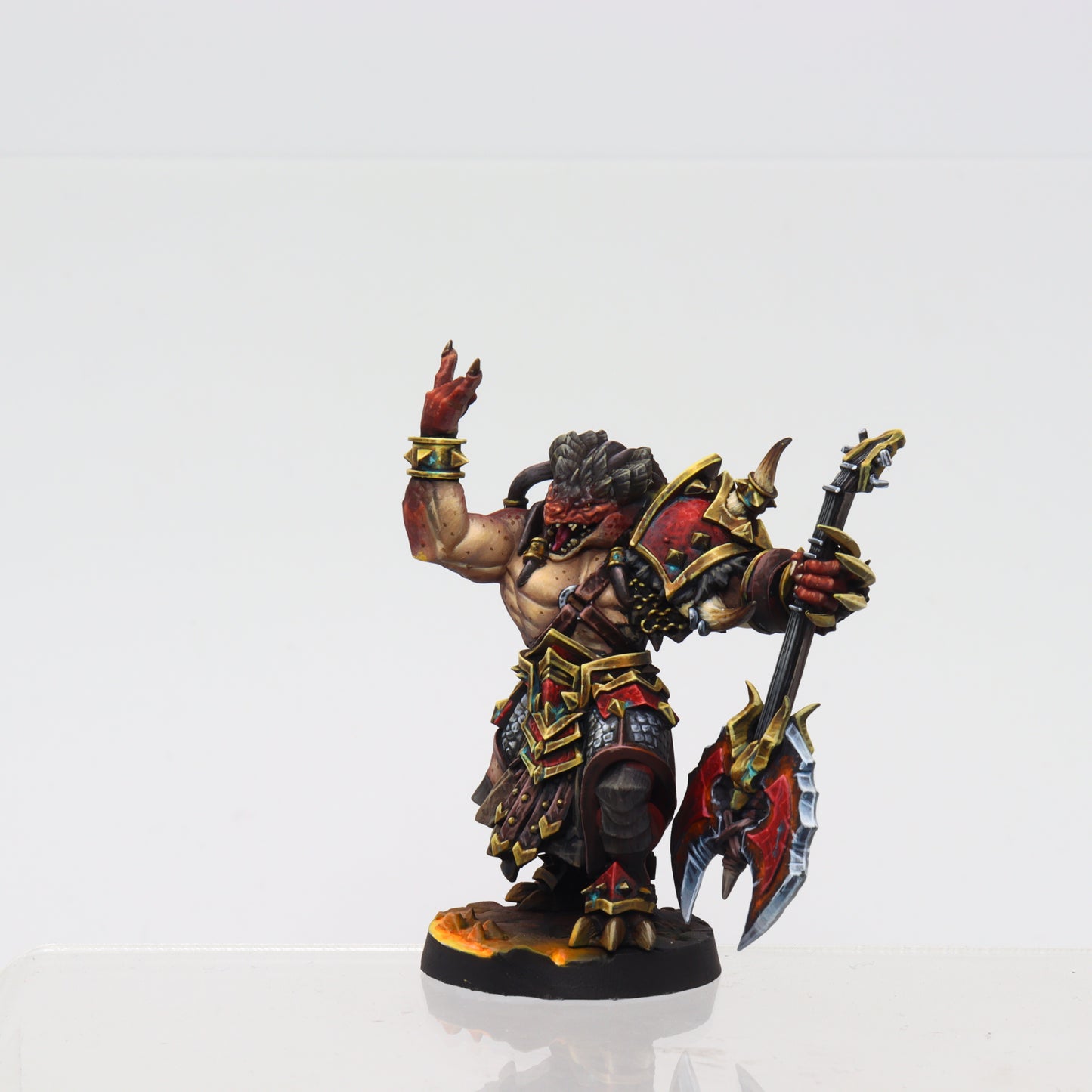 Dragonborn Bard Male D&D Miniature