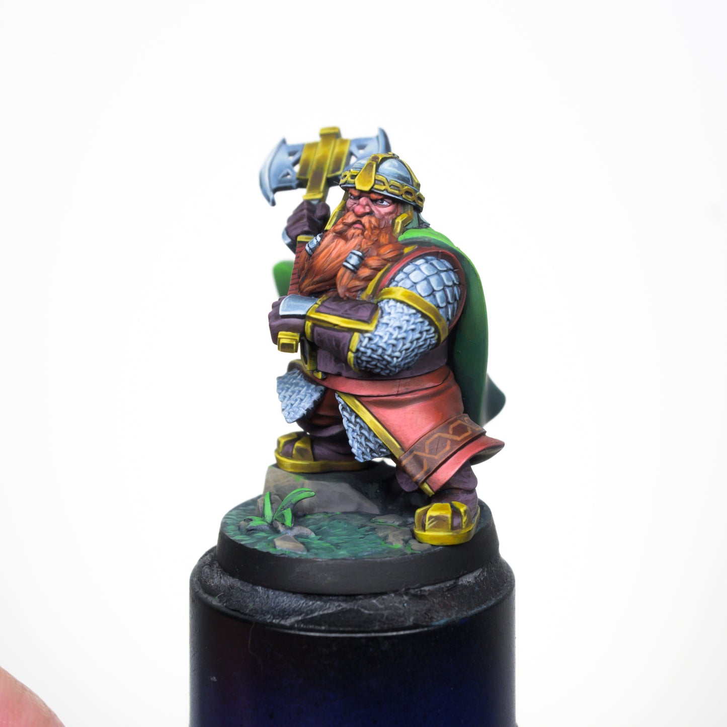 Dwarf Fighter Male D&D Miniature
