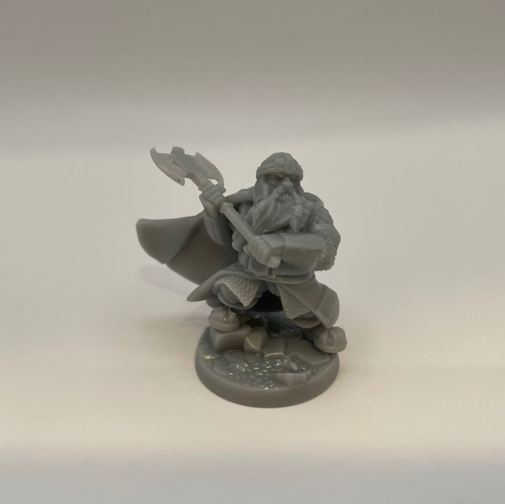 Dwarf Fighter Male D&D Miniature