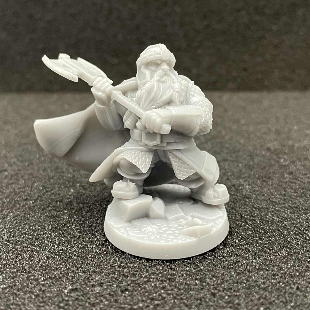 Dwarf Fighter Male D&D Miniature