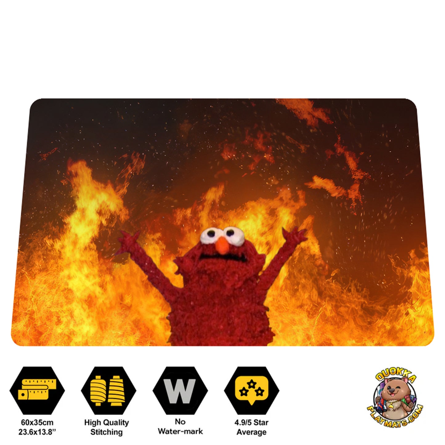 Elmo Fire - Playmat