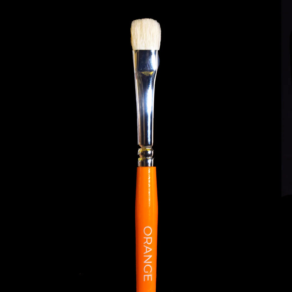 Orange Brushes - Flat Drybrush