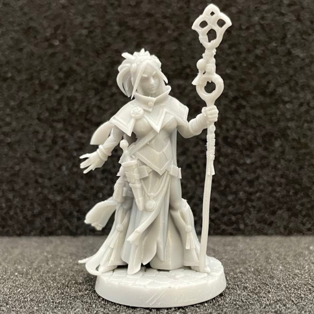 Human Sorcerer Female D&D Miniature