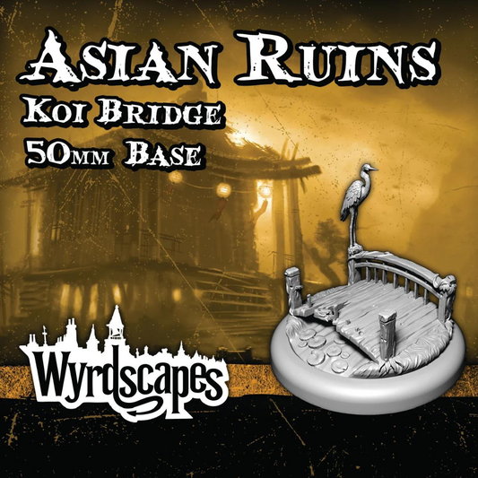 Asian Ruins 50mm #1 Koi Bridge