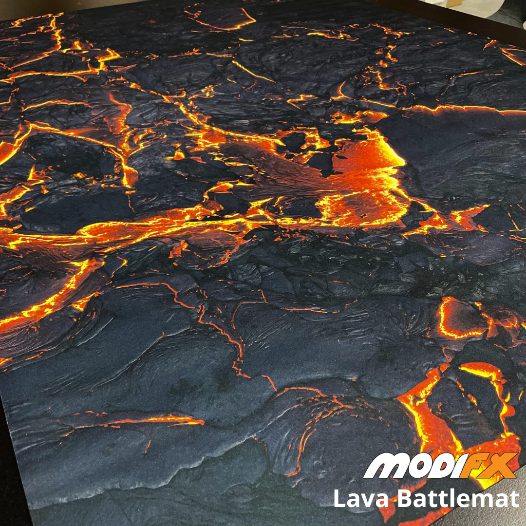 3' x 3' Lava Battlemat