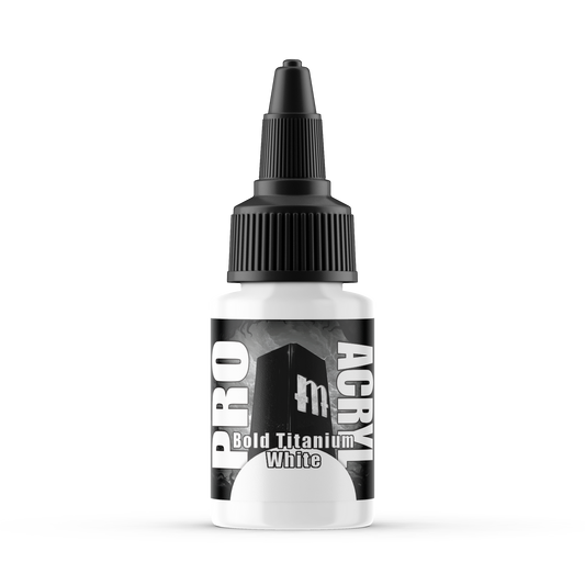 Monument Pro Acryl - Bold Titanium White 22ml