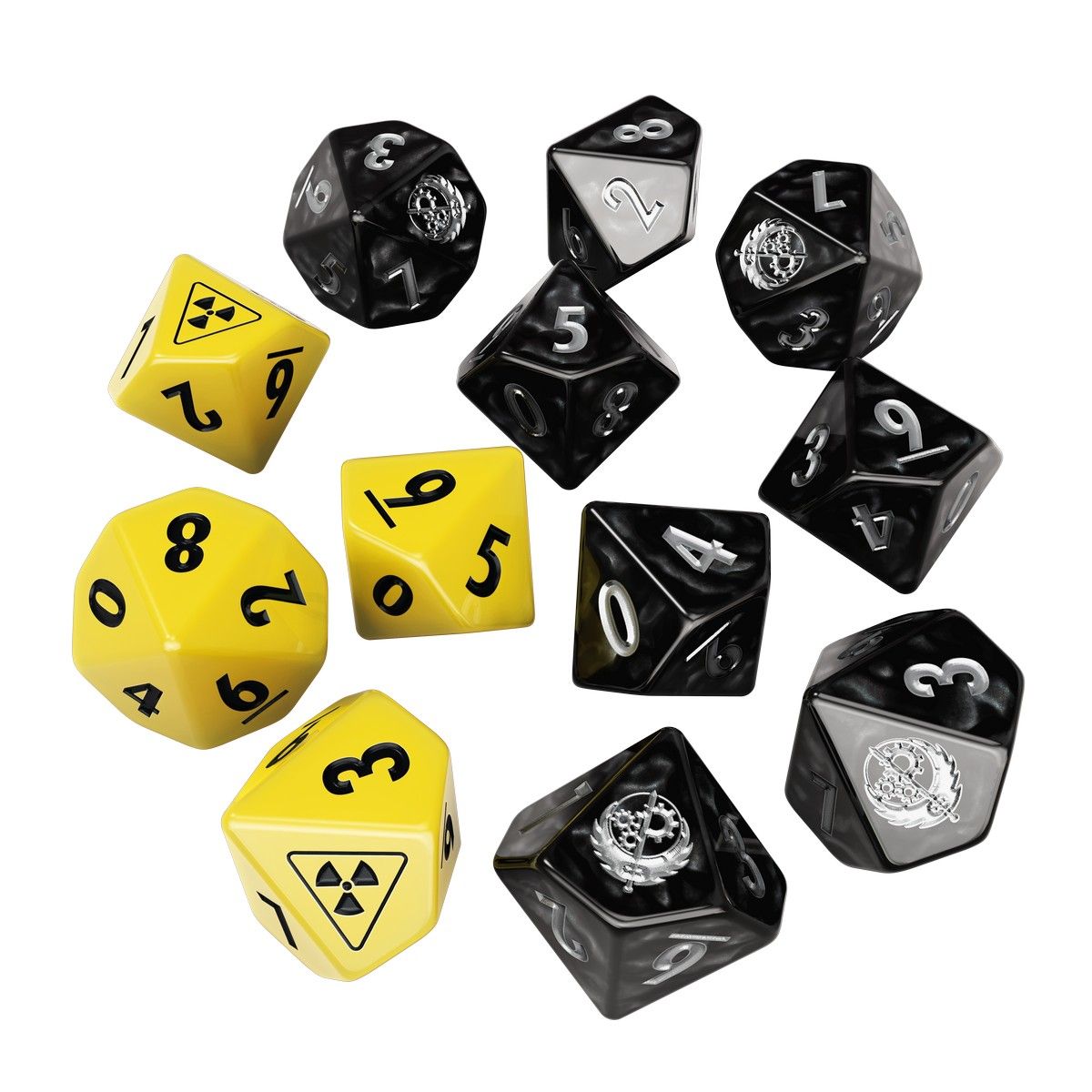 Fallout: Factions - Dice Sets: Brotherhood of Steel (Pre-Order)