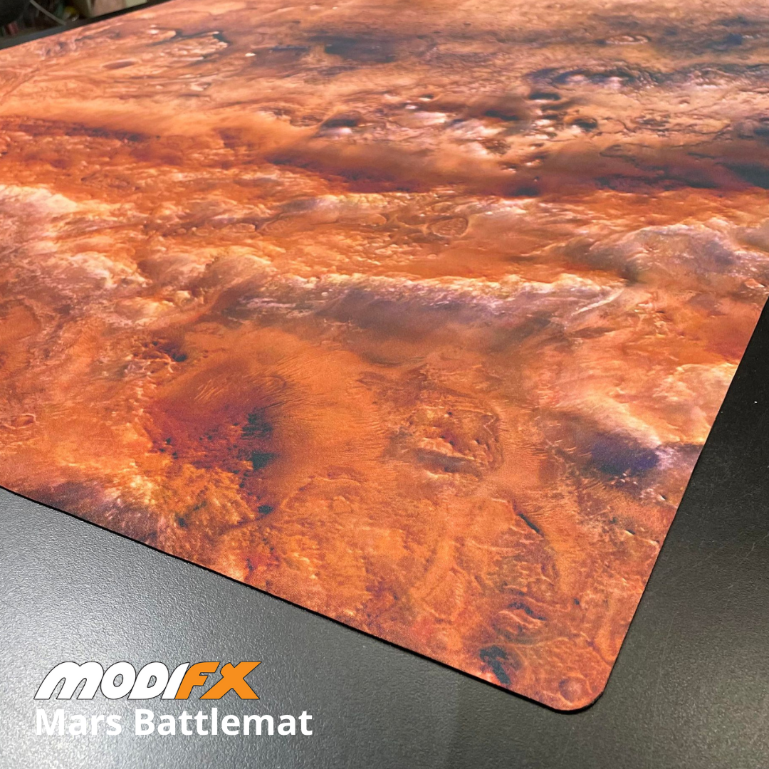 3' x 3' Mars Battlemat