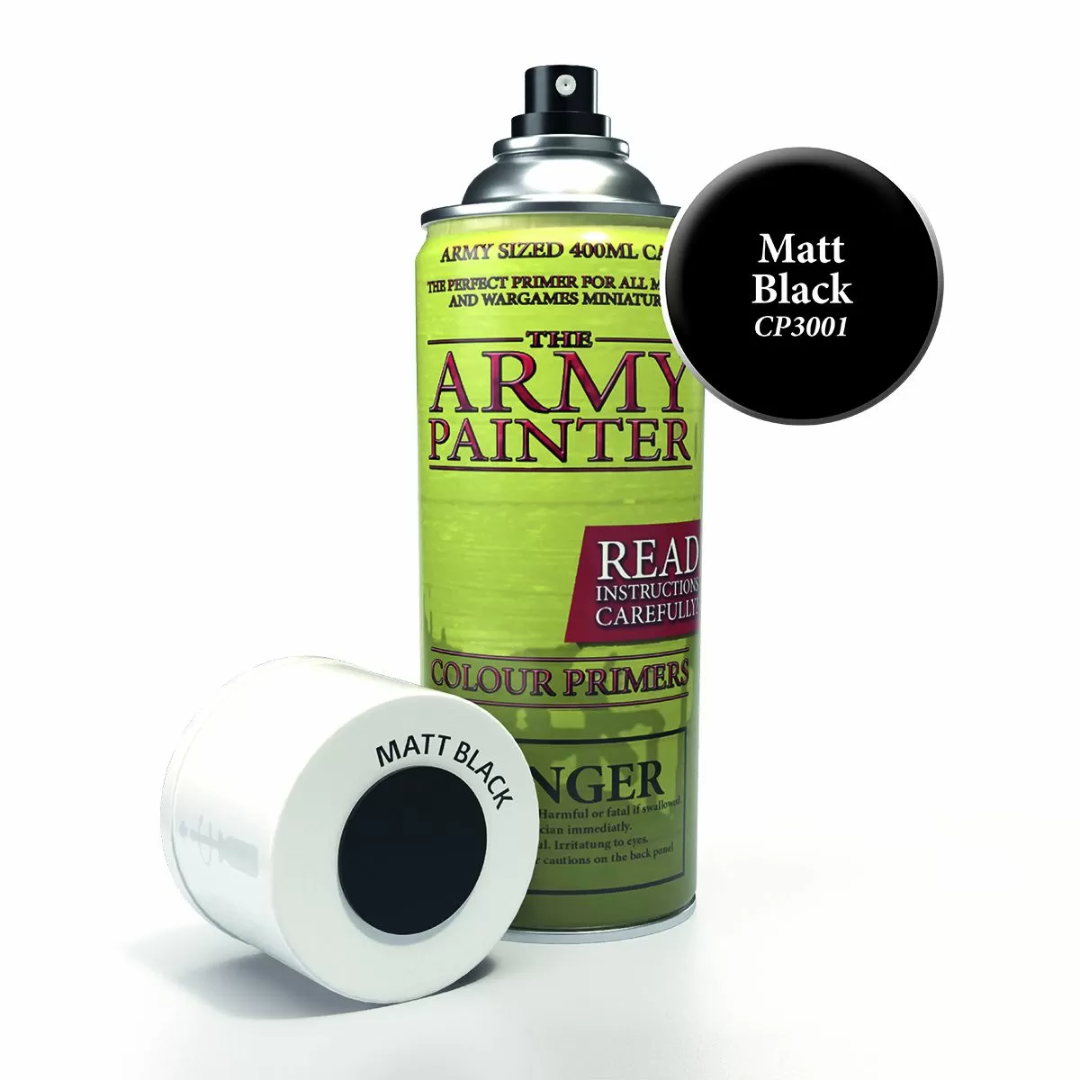 Colour Primer Spray - Matt Black
