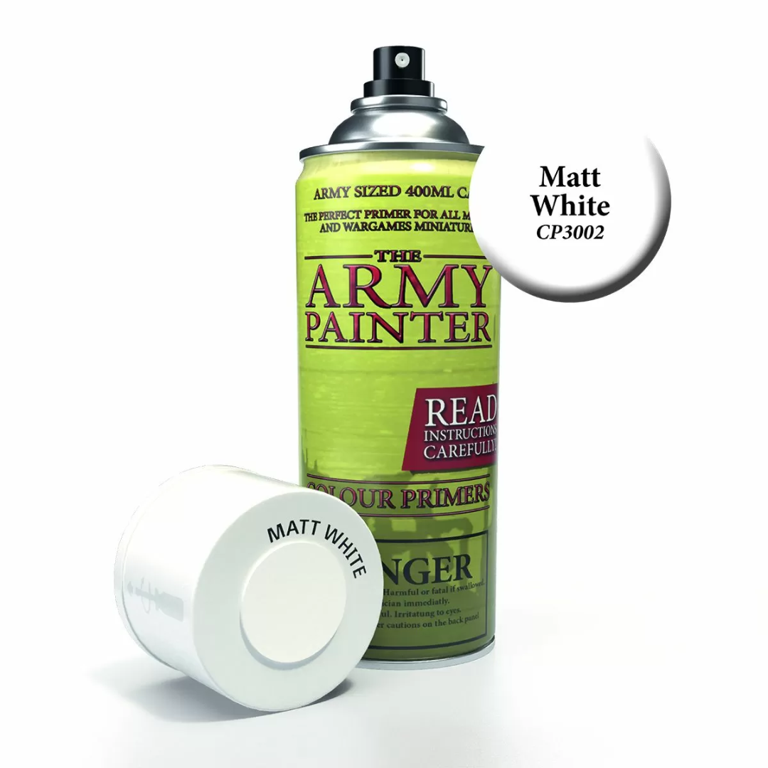 Colour Primer Spray - Matt White