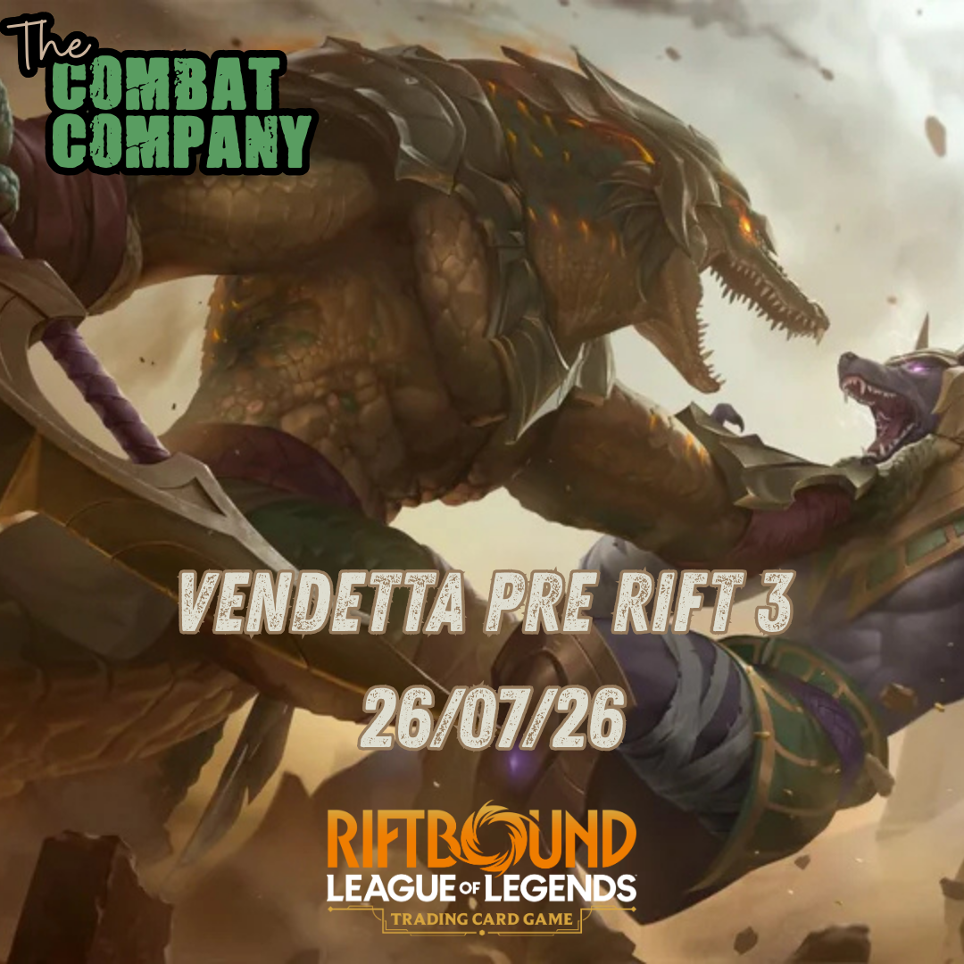 TCC Vendetta Pre-Rift Event #3 26/07