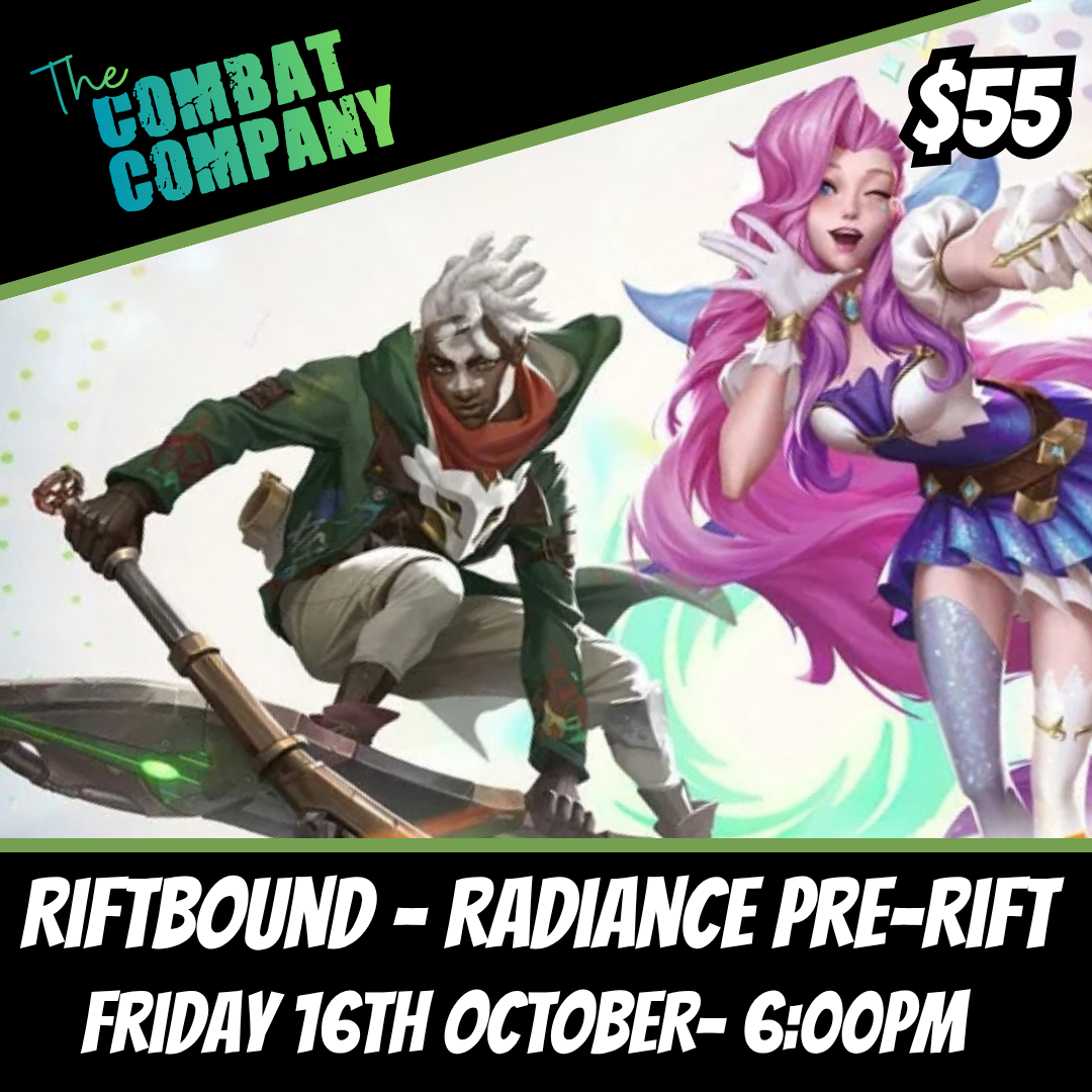 TCC Riftbound Radiance Pre-Rift Event #1 - 16/10/2026