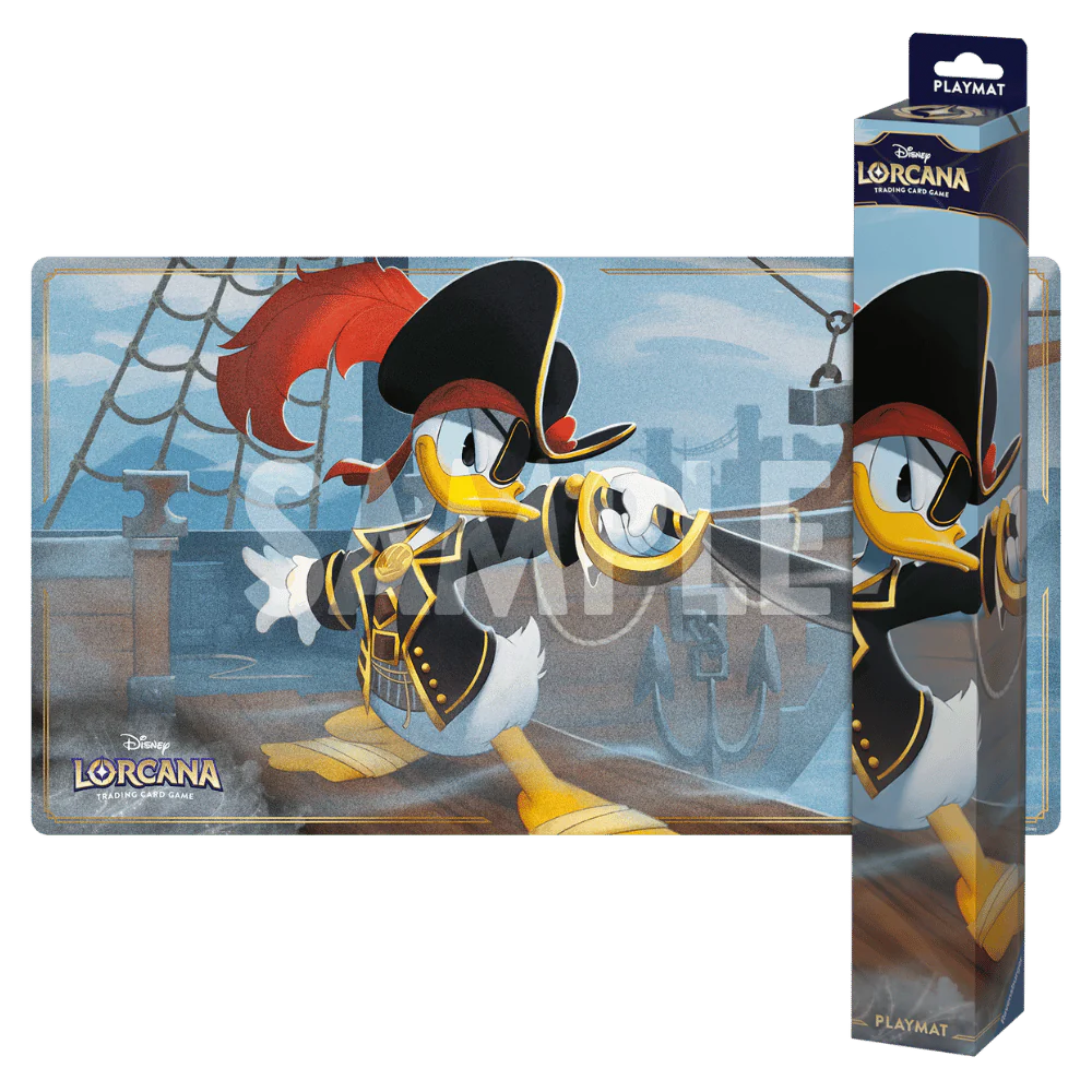 Lorcana TCG: Azurite Sea Playmat Donald duck