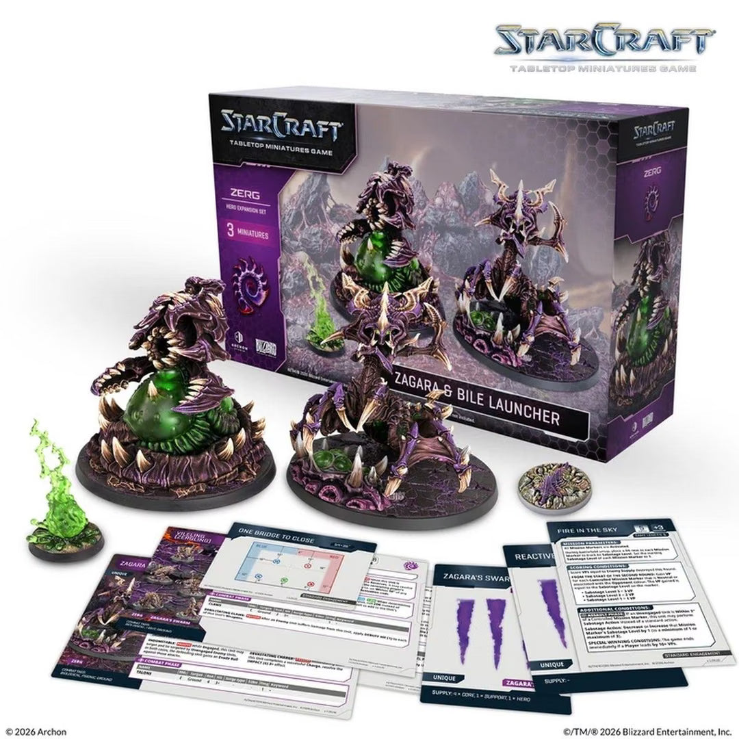 Starcraft: Zagara - Zerg - Hero Expansion Set (Pre-Order TBA)