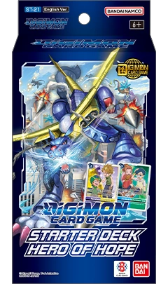 Digimon Card Game: Starter Deck Display – Hero of Hope (Pre-Order April)
