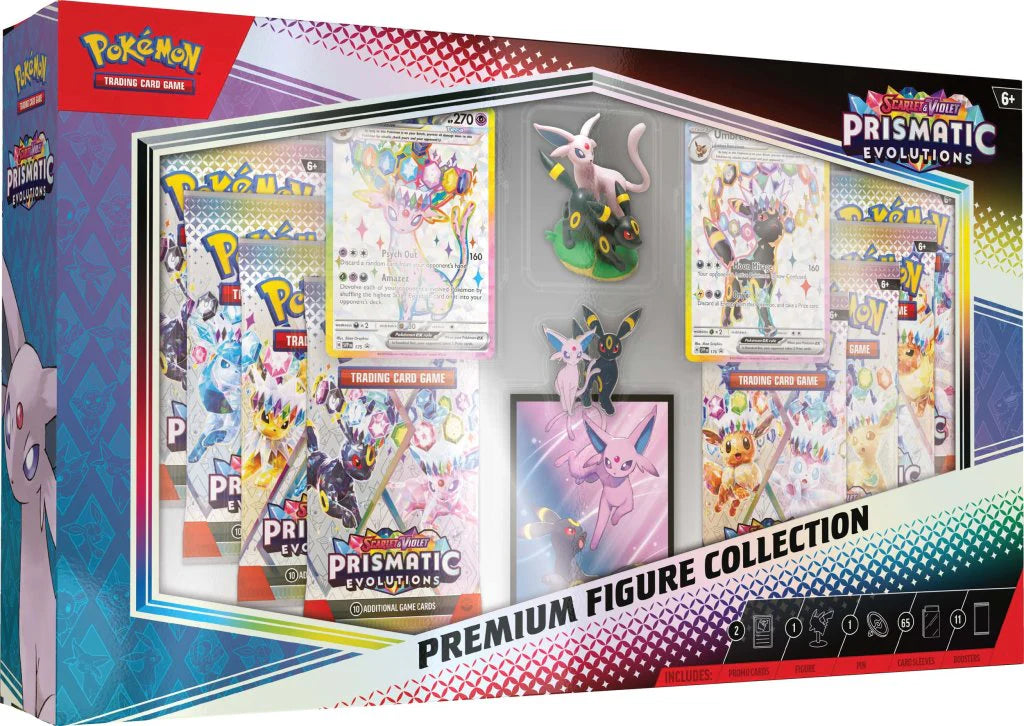 Pokemon TCG - Prismatic Evolutions Figure Collection